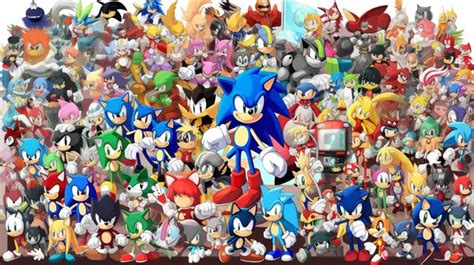 personagens de sonic|Personagens de Sonic: lista completa dos。